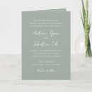 Buscar verde menta invitaciones Elegante
