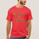 Buscar psycho camisetas Psicología