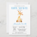 Buscar jirafa azul invitaciones Lindo
