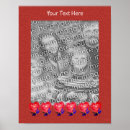 Buscar en forma de corazón posters Para ella