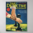 Buscar detective arte Vintage