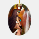 Buscar nativo americano adornos Marrón