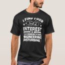 Buscar telecomunicaciones camisetas Ingeniería