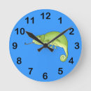 Buscar camaleón relojes de pared Lindo