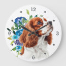 Buscar cavalier king charles spaniel relojes de pared Perro