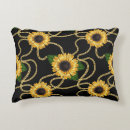 Buscar cadenas del oro cojines Floral