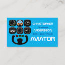 Buscar aviadores tarjetas de visita Aviación