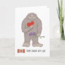 Buscar bigfoot tarjetas Sasquatch