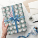 Buscar a cuadros verde papel de regalo Para él