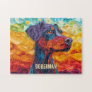 Buscar perro colorido puzzles De perros