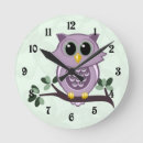 Buscar owl relojes de pared Nature