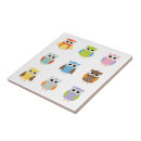 Buscar búhos azulejos Niños