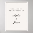 Buscar formal la boda posters Elegante