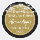 Buscar 50 o aniversario pegatinas Gracias por venir