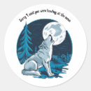 Buscar gritando pegatinas Lobo