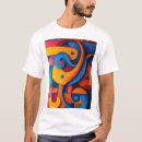 Buscar cubismo camisetas Colorido