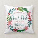 Buscar para el novio cojines Recién casados