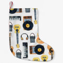 Buscar instrumentos musicales calcetines navideños Patrón