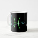 Buscar pisces tazas Símbolo zodiac