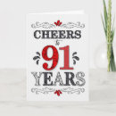Buscar 91 años tarjetas Noventa y uno