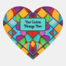 Buscar corazones coloreados pegatinas Para todos