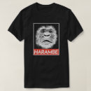 Buscar harambe camisetas Divertido