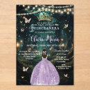 Buscar lujo invitaciones quinceañera Para niños