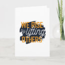 Buscar levantando tarjetas Inspirador