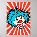 Buscar payasos posters Rojo