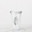 Buscar flower tazas botellas Para ella