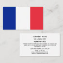 Buscar bandera francia de tarjetas de visita Para todos