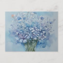 Buscar fondo azul suave postales Floral