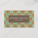 Buscar damasco ornamental tarjetas de visita Árabe