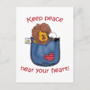 Buscar león y cordero postales Paz