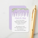 Buscar glicinias invitaciones Para ella