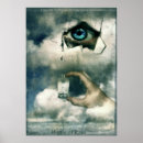 Buscar surrealista del ojo arte Digital