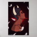 Buscar demonios posters Negro