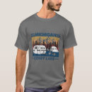 Buscar funny camping camisetas Lago
