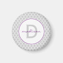 Buscar quatrefoil imanes Monograma