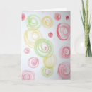 Buscar círculos abstractos tarjetas Rosa