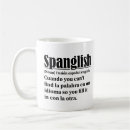 Buscar latín divertido tazas Español