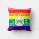 Buscar bandera del orgullo gay cojines Rayas