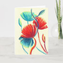 Buscar pastel del aceite tarjetas Floral