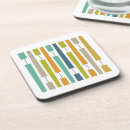 Buscar diseño retro posavasos Moderno