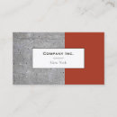 Buscar concreto tarjetas de visita Minimalista