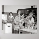 Buscar clase de cocina posters Vintage
