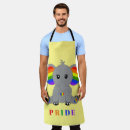 Buscar bandera del orgullo gay delantales 1 ᵉʳ burla