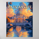 Buscar ciudad del vaticano posters Cartel de viaje