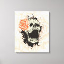 Buscar calavera lienzos Gótico