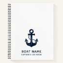 Buscar ancla náutica cuadernos Nombre del barco